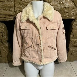 Pink Fur Jacket by J Lo Vintage